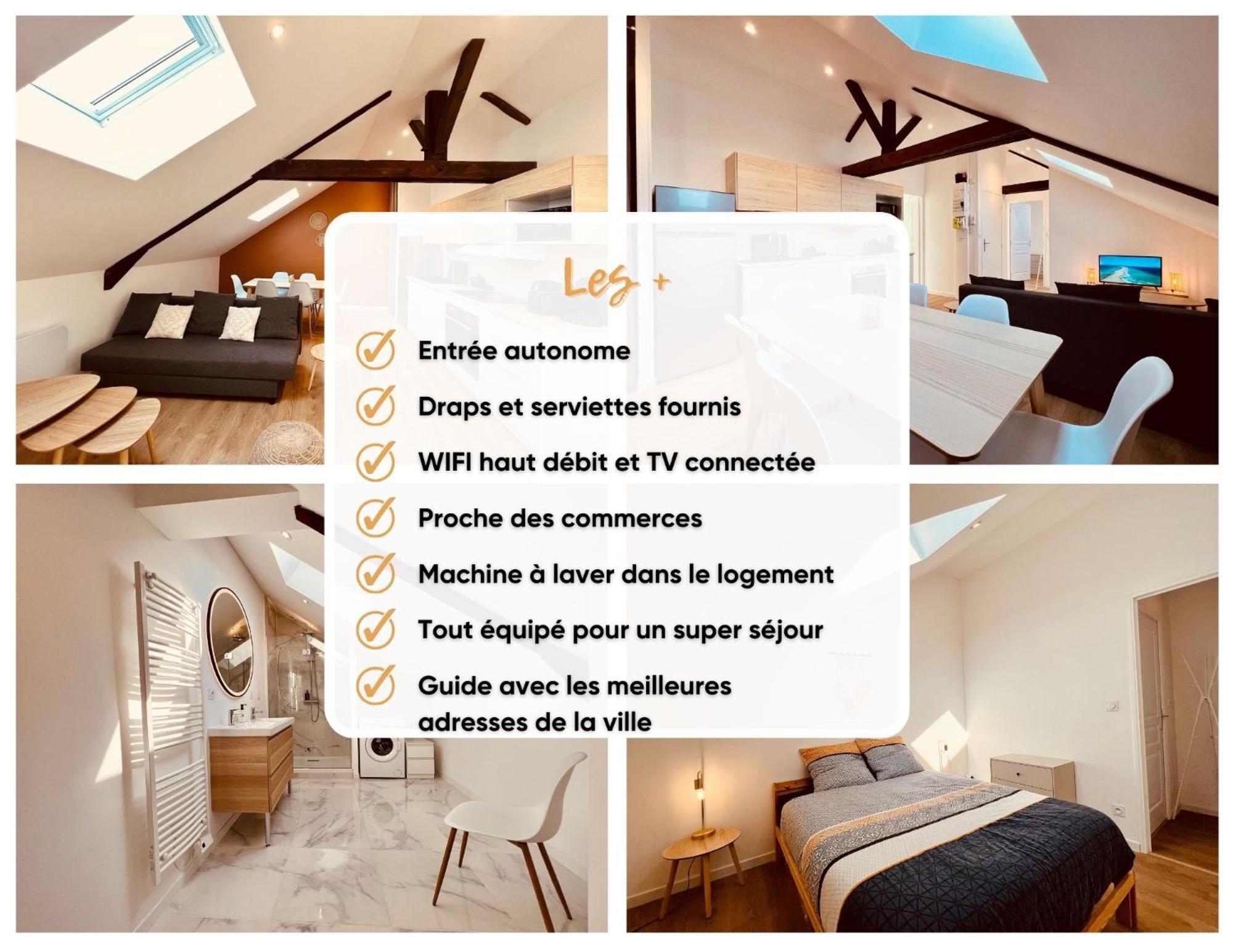 L'Ibiza - Home Homy Montluçon المظهر الخارجي الصورة